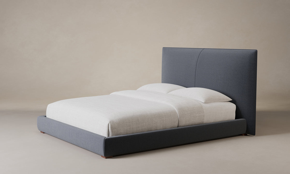 The Wythe Bed - Performance Textural Weave Marina