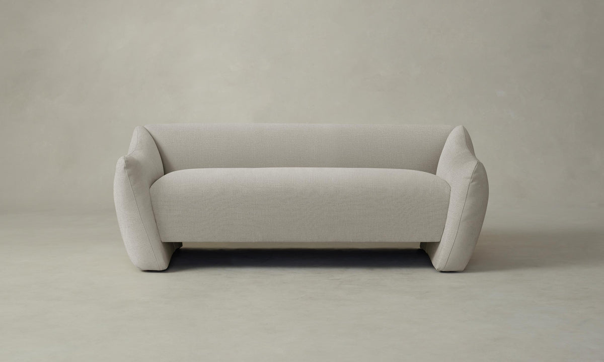 The Bond Settee - Performance Linen Weave Beige