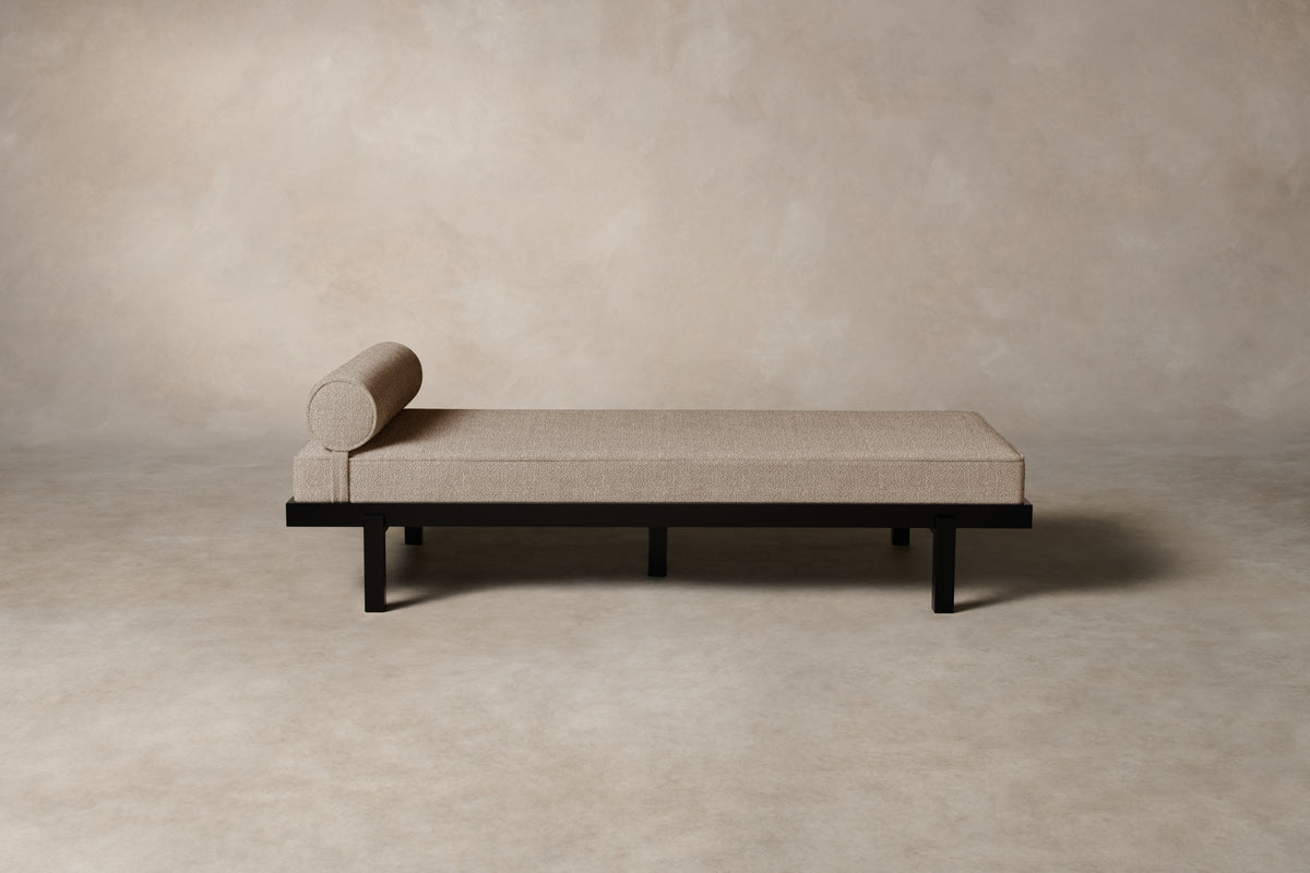 The Bruna Daybed - Performance Textural Weave Earthen