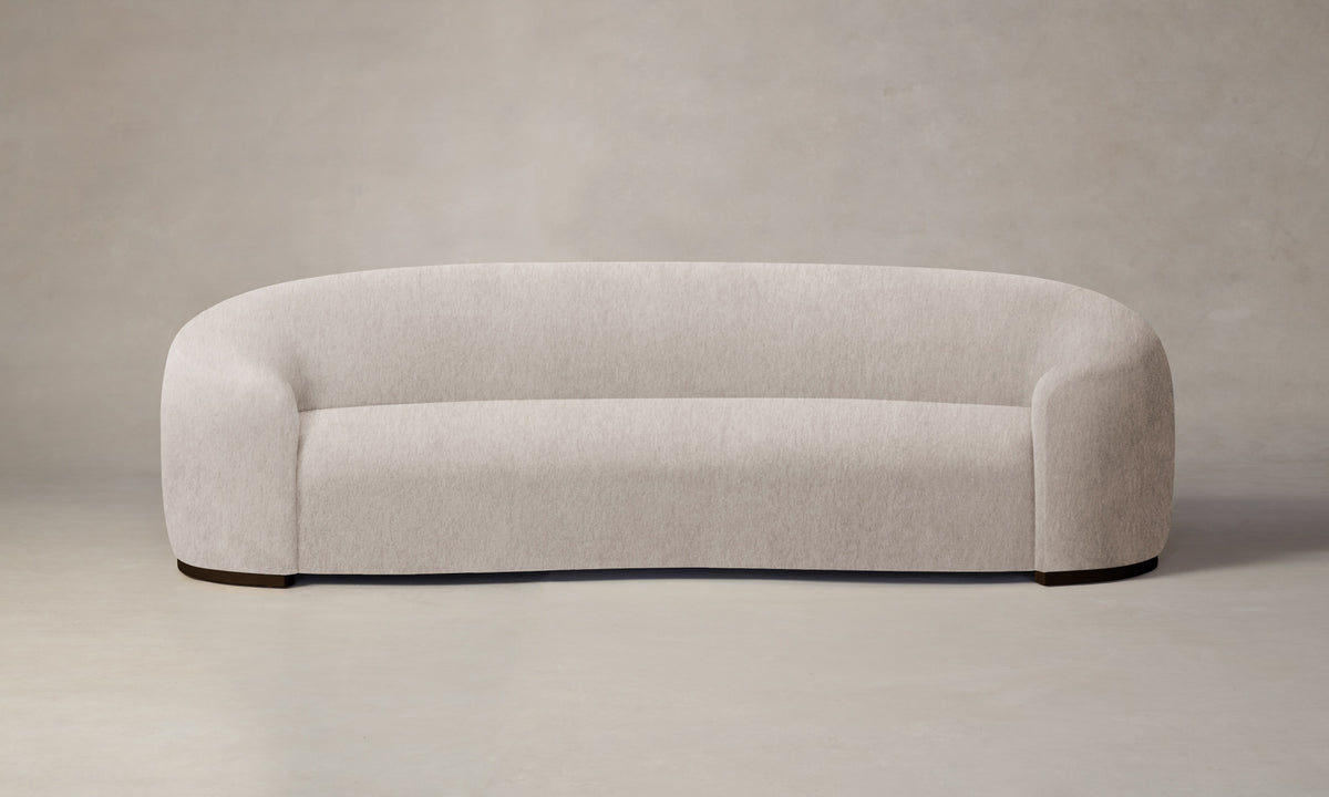 The Chelsea Sofa - Deep Pile Mohair Limestone