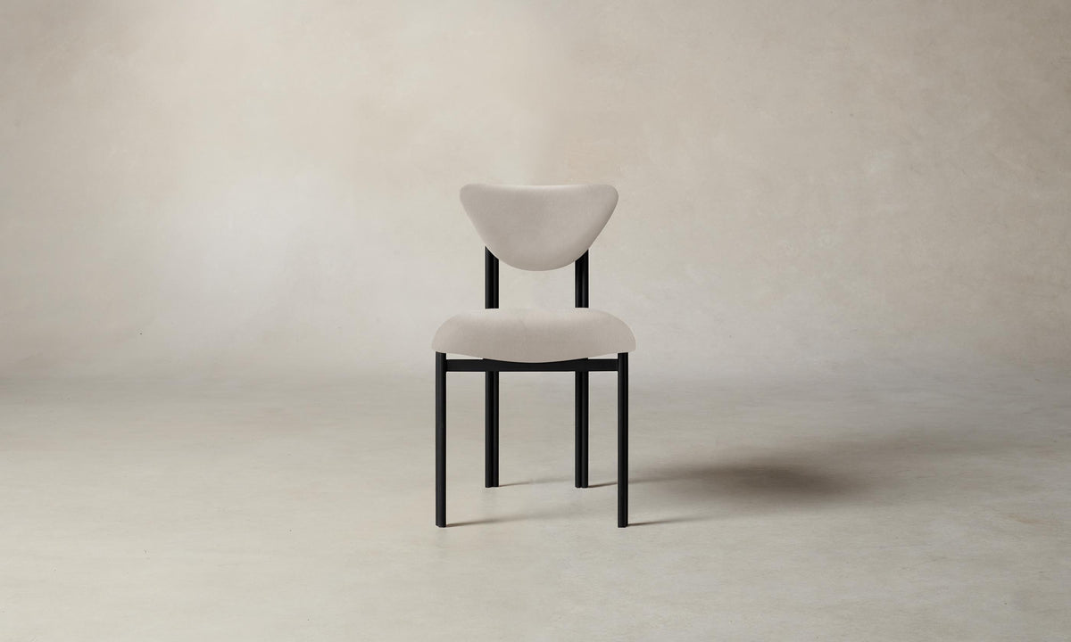 The Cooper Dining Chair - Nubuck Leather Sail