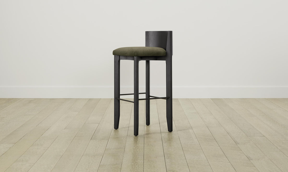 The Delancey Bar & Counter Stool - Mohair Moss