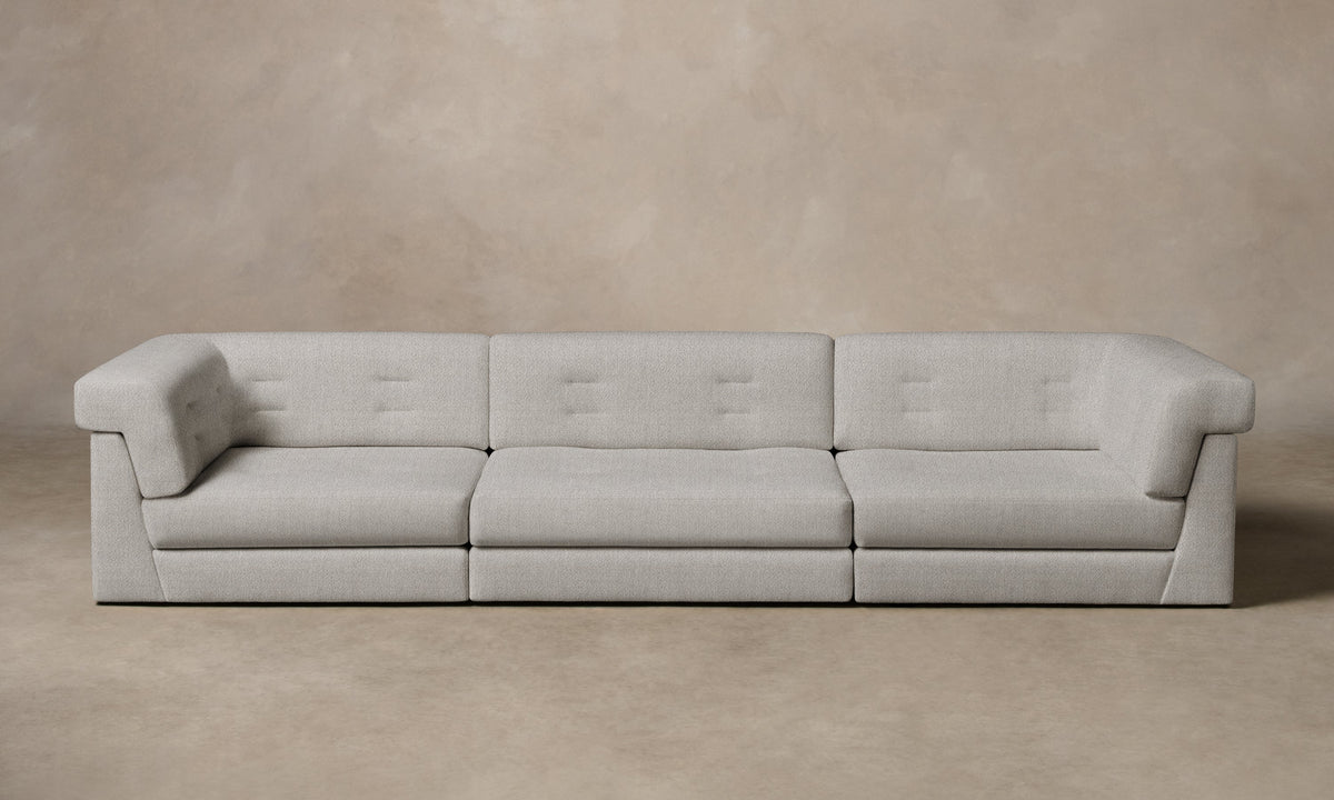 The Forma Modular Sectional - Performance Textural Weave Breeze