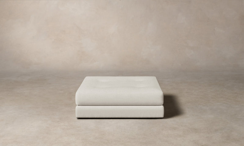 The Forma Ottoman - Performance Textural Weave Wisp