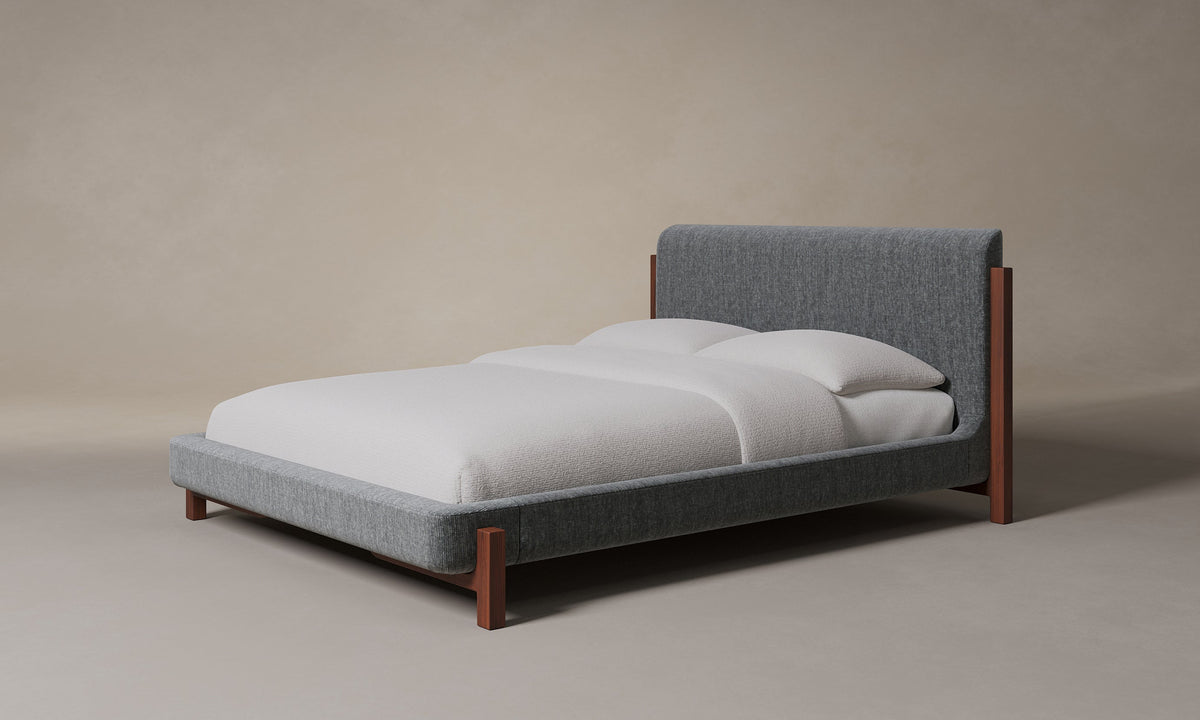The Irene Bed - Performance Tweed Smoke