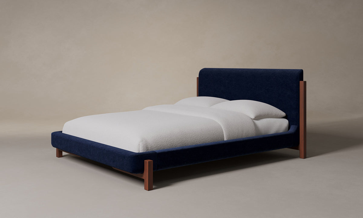 The Irene Bed - Performance Velvet Midnight