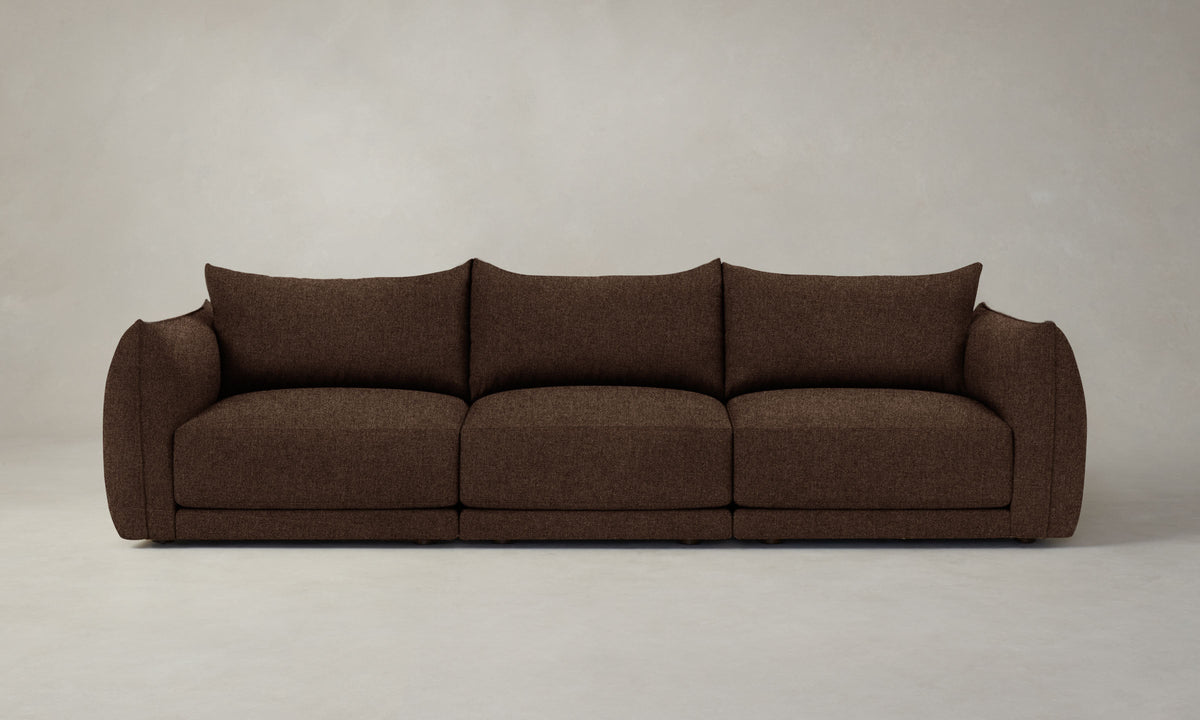 The Jones Modular Sofa - Italian Brushed Wool Cocoa