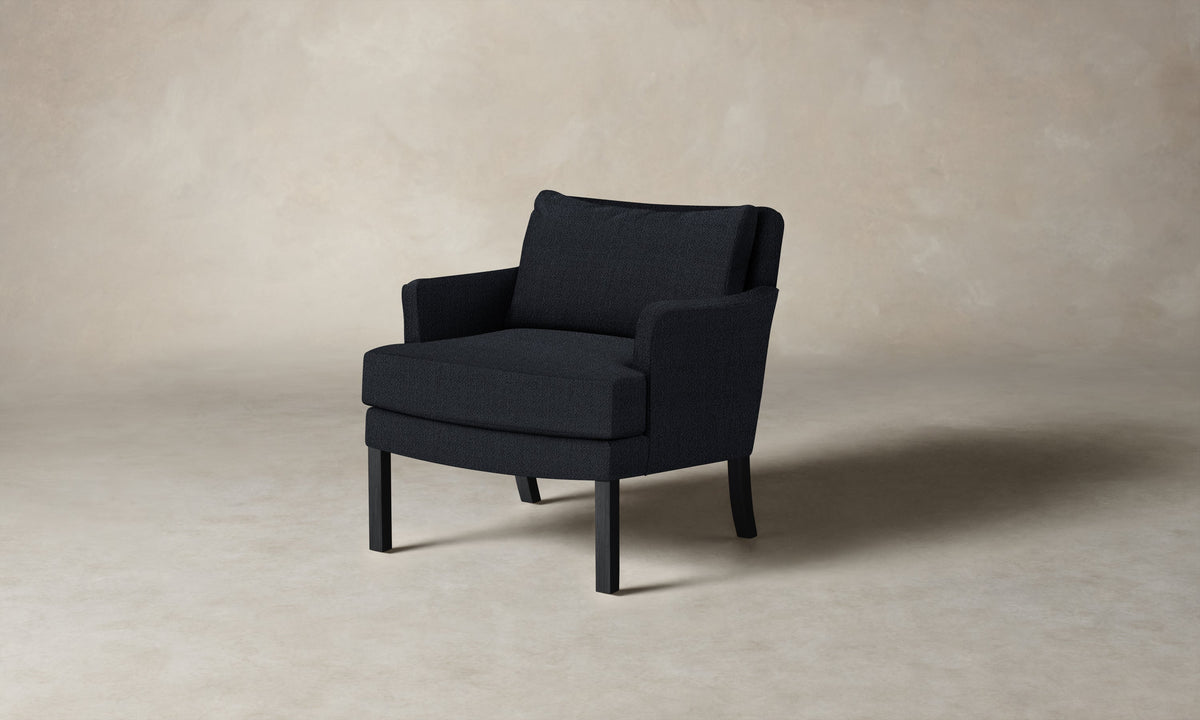 The Kaye Chair - Performance Textural Weave Marina