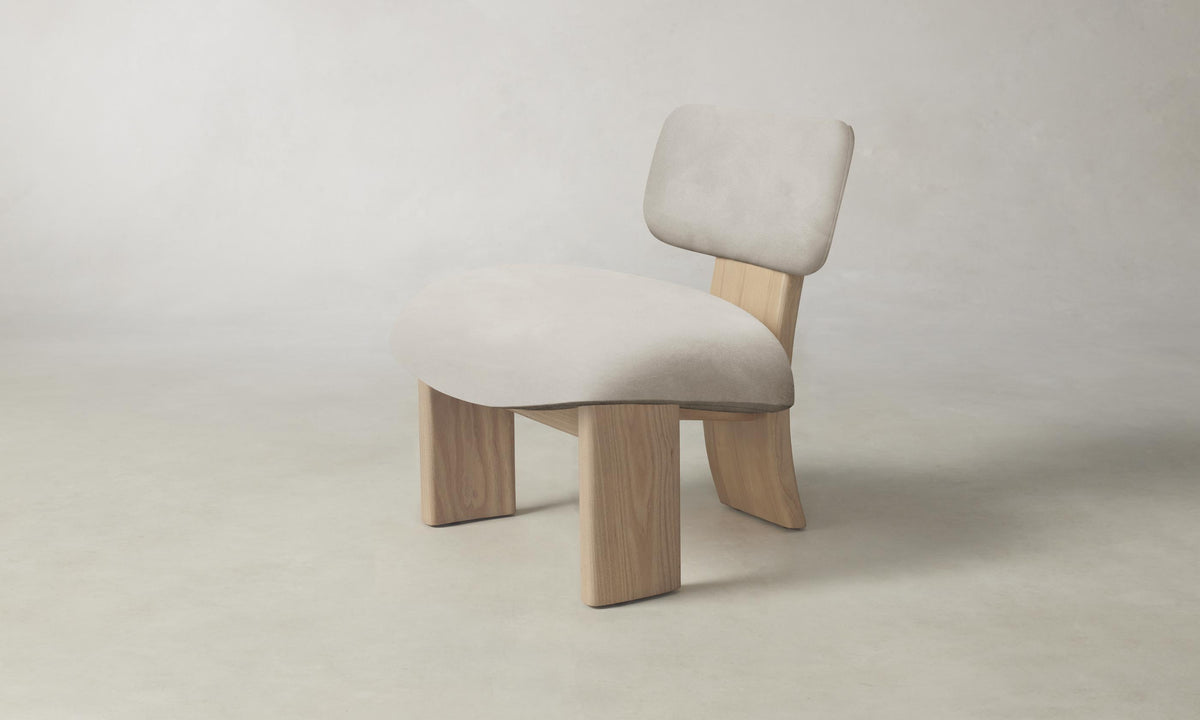 The Kenmare Chair - Nubuck Leather Sail