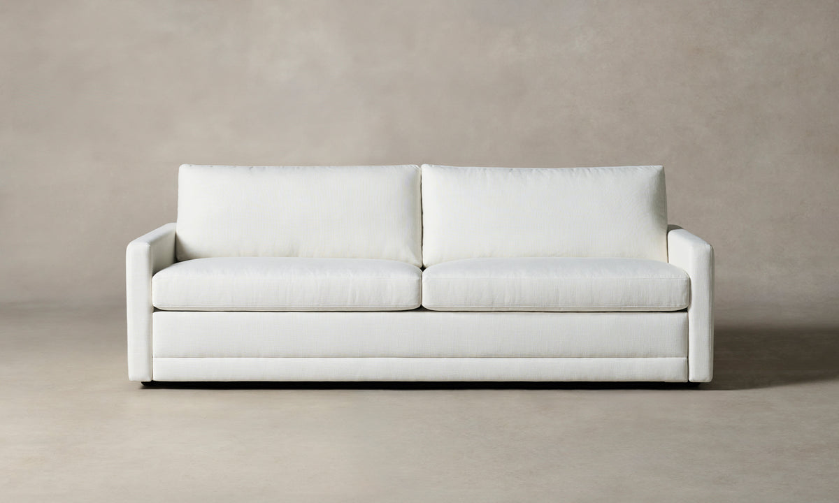 warren white linen sleeper sofa