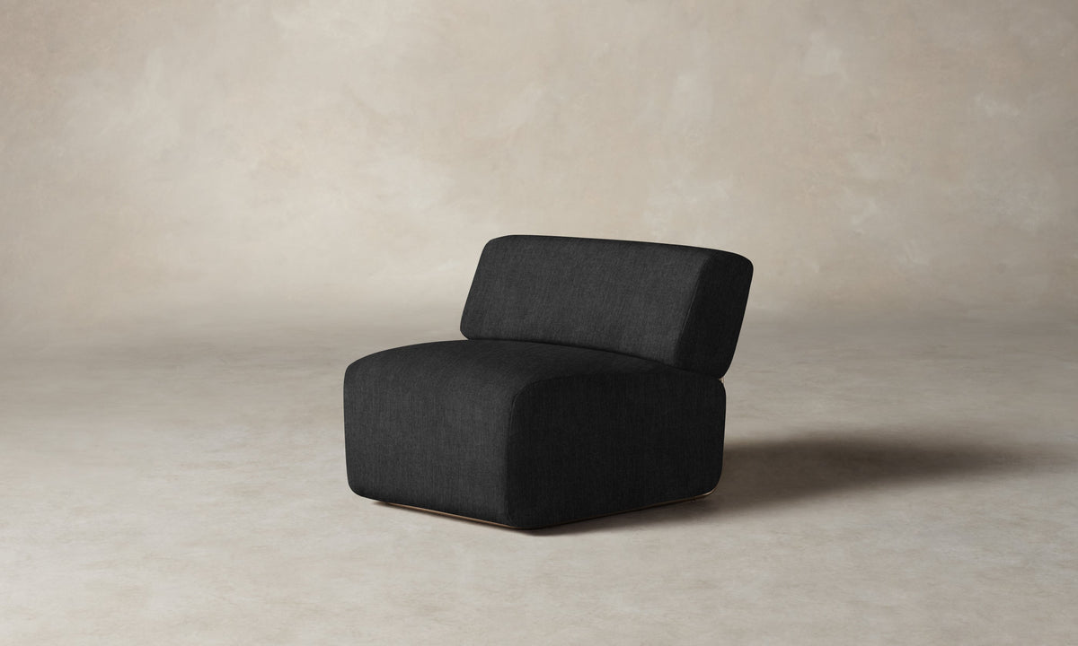 The Miles Modular Chair - Performance Tweed Char