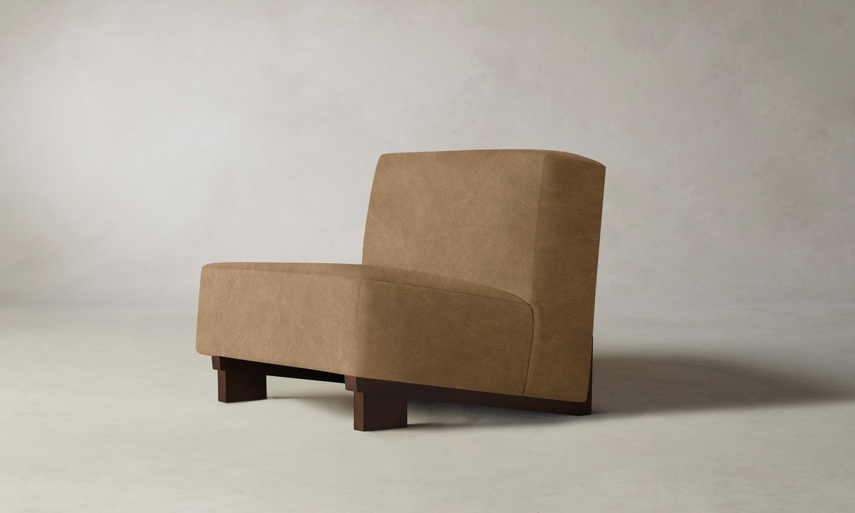 The Remsen Chair - Tuscan Leather Camel