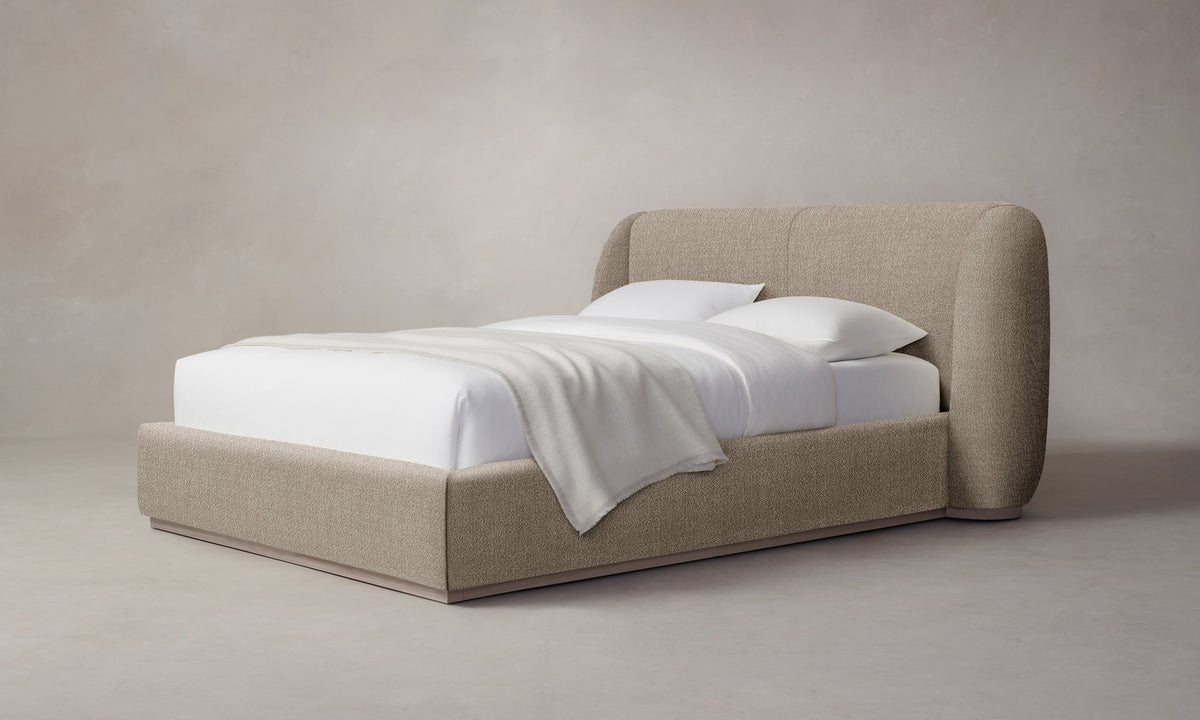 The Smith Bed - Performance Textural Weave Earthen