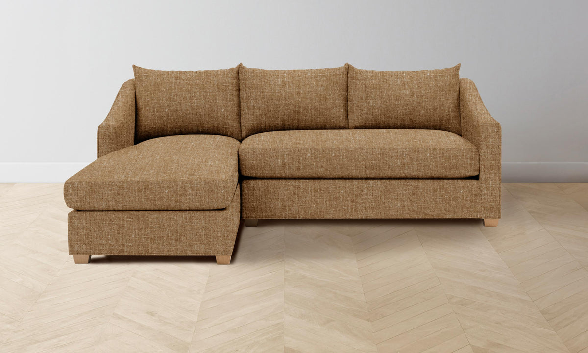 The Sullivan Sectional - Heritage Belgian Linen Chai