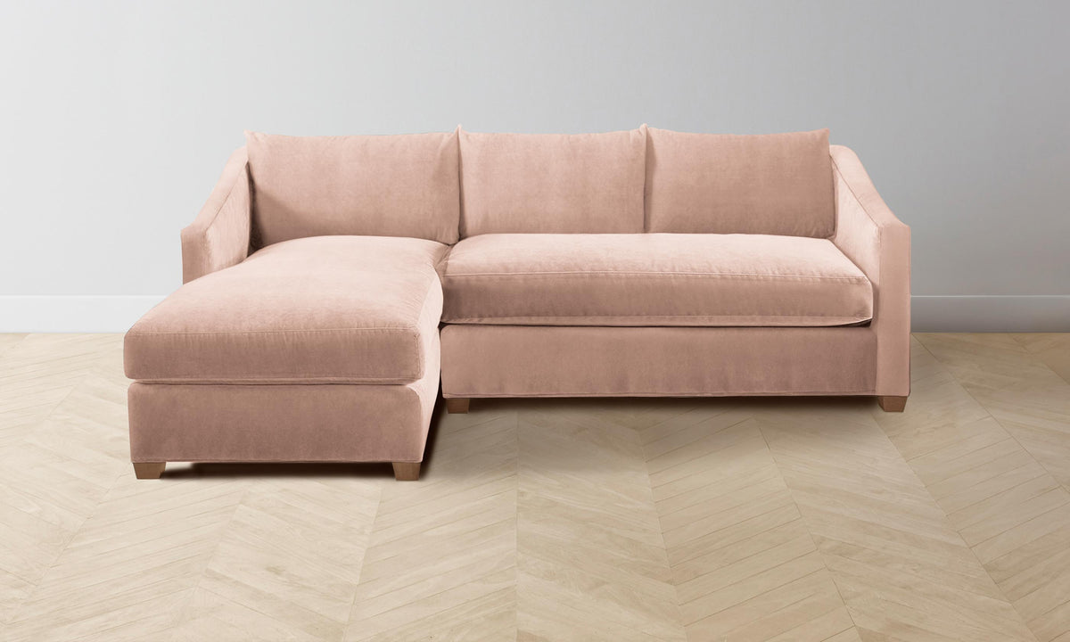 The Sullivan Sectional - Performance Velvet Blossom