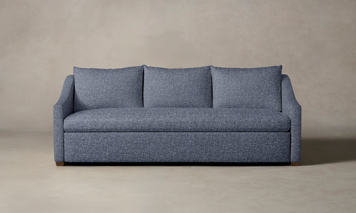 The Sullivan Sleeper Sofa - Heritage Belgian Linen Lake