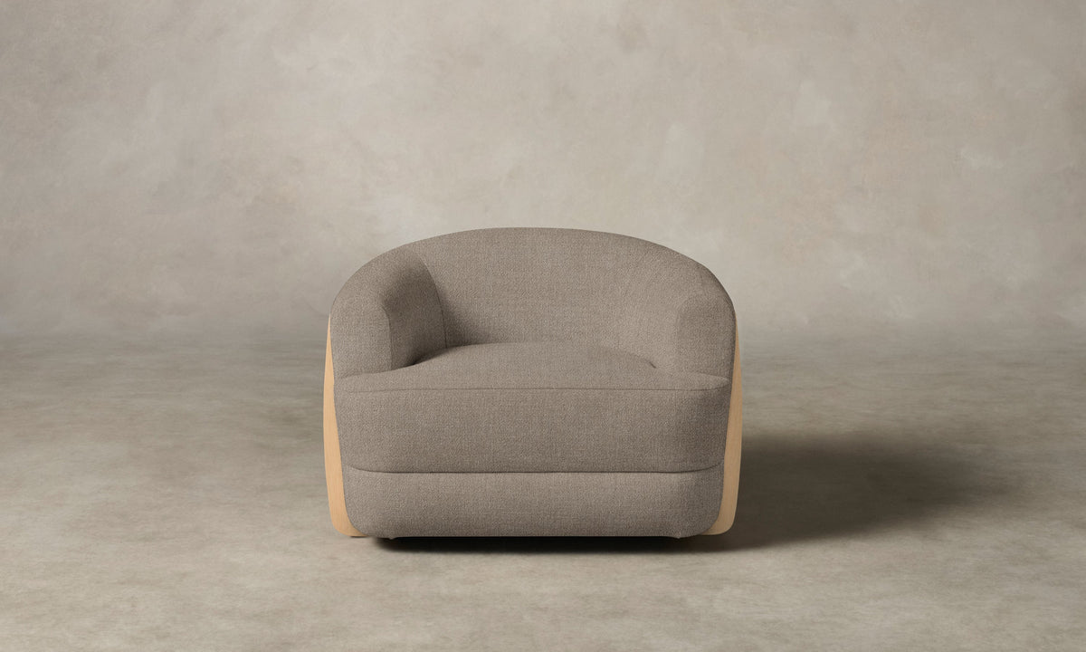 The Vera Chair - Performance Textural Weave Earthen