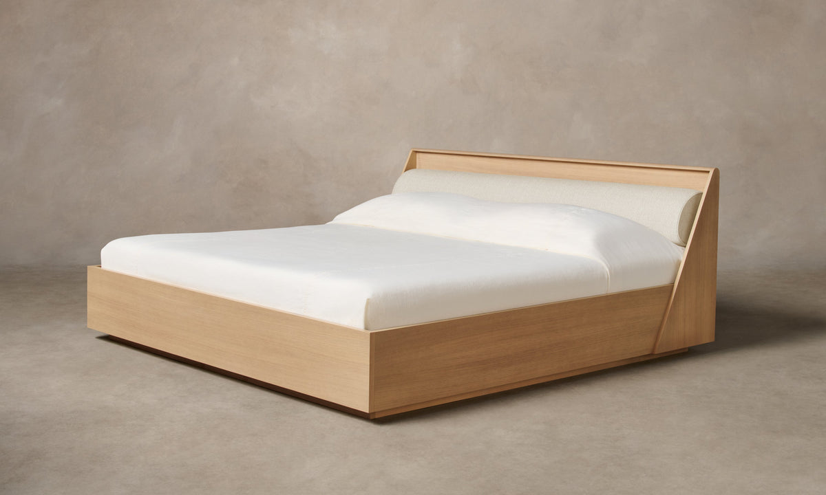 The Verne Bed - Performance Textural Weave Wisp