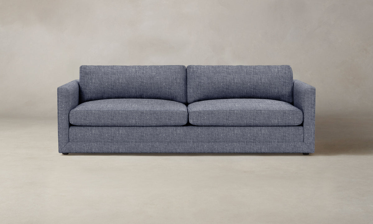 The Warren Sofa - Heritage Belgian Linen Lake