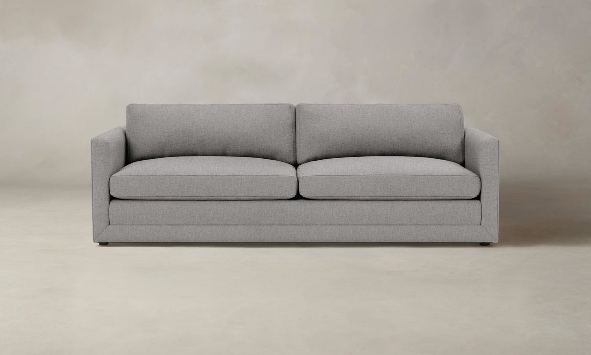 The Warren Sectional - Italian Brushed Wool Moon