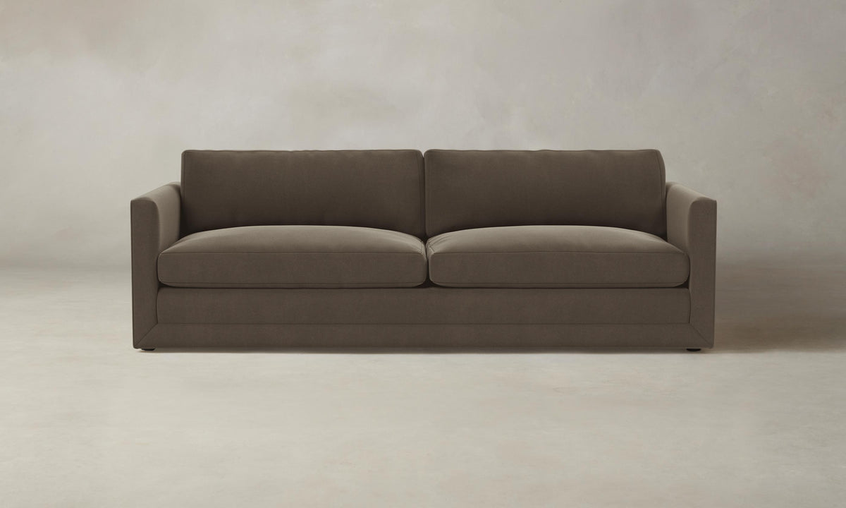 The Warren Sectional - Mohair Mink
